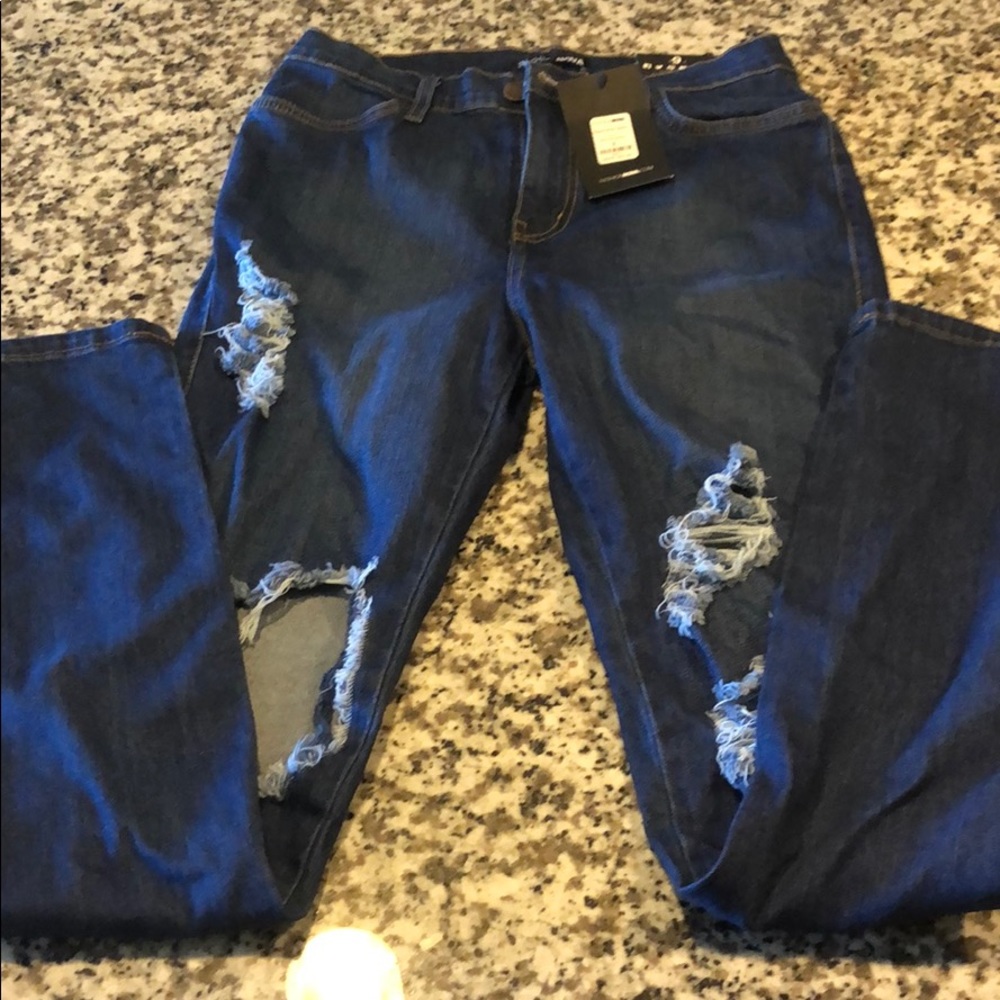 Fashion nova beach bum jeans